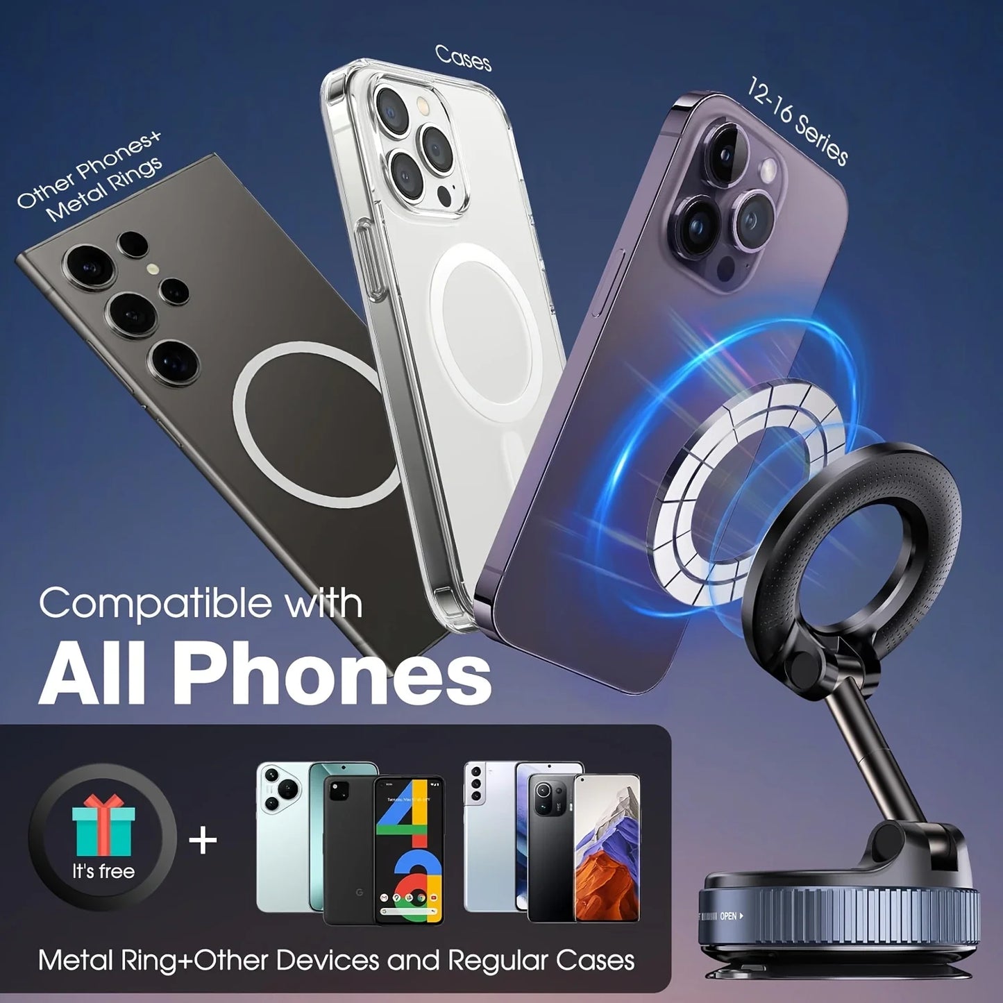 Pocket Magnetic Phone Holder